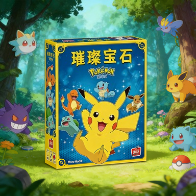 Board Game Strategi - Настольная игра ASMODEE Dazzling Gem Pokemon