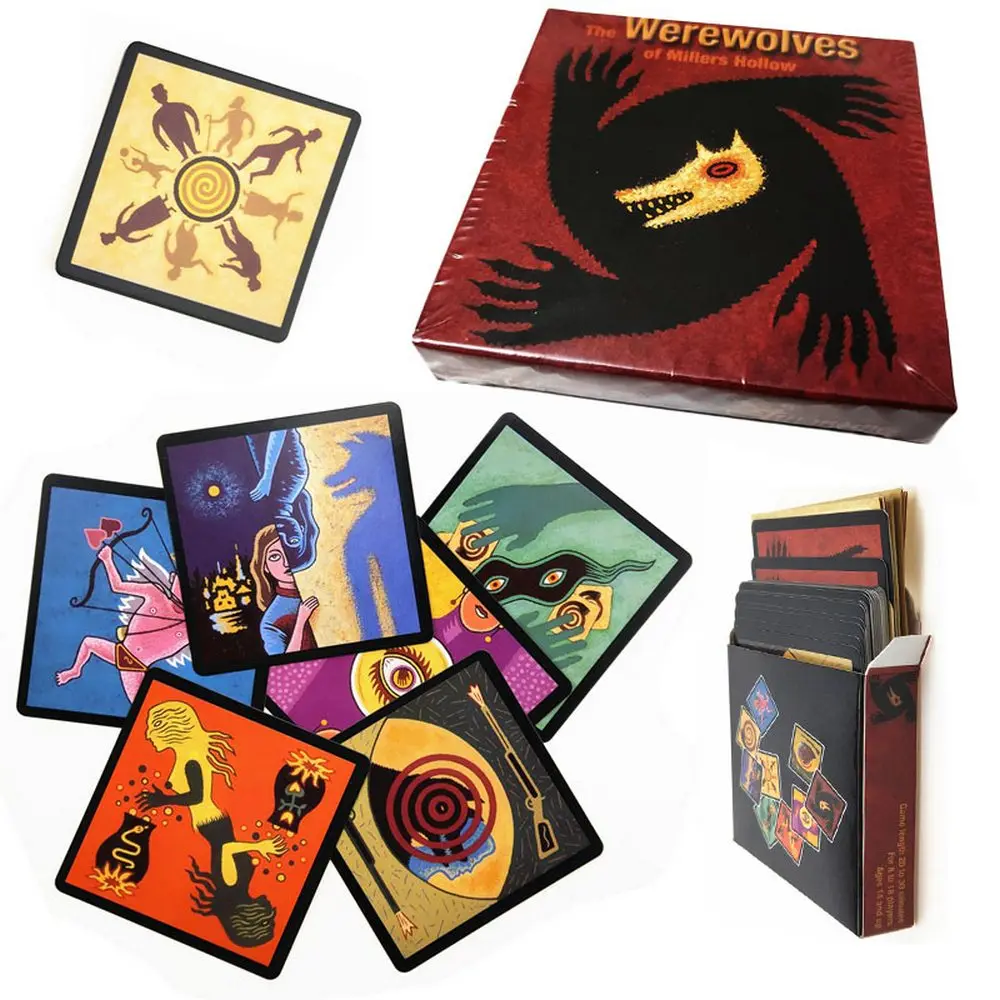 Board Game Solo - Настольная карточная игра «Убийство оборотней»: Волчья