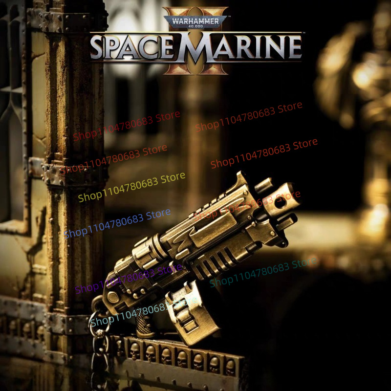 Board Game Warhammer 40K - Брелок 40K Space Marine 2 Bolter,