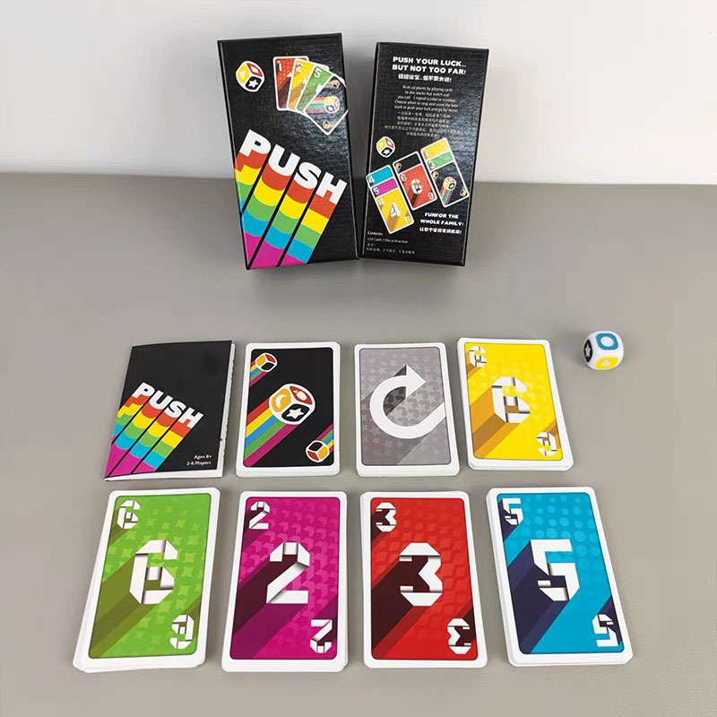 Карточная игра «Пуш» Стратегич – обзор и цена Board Game Solo