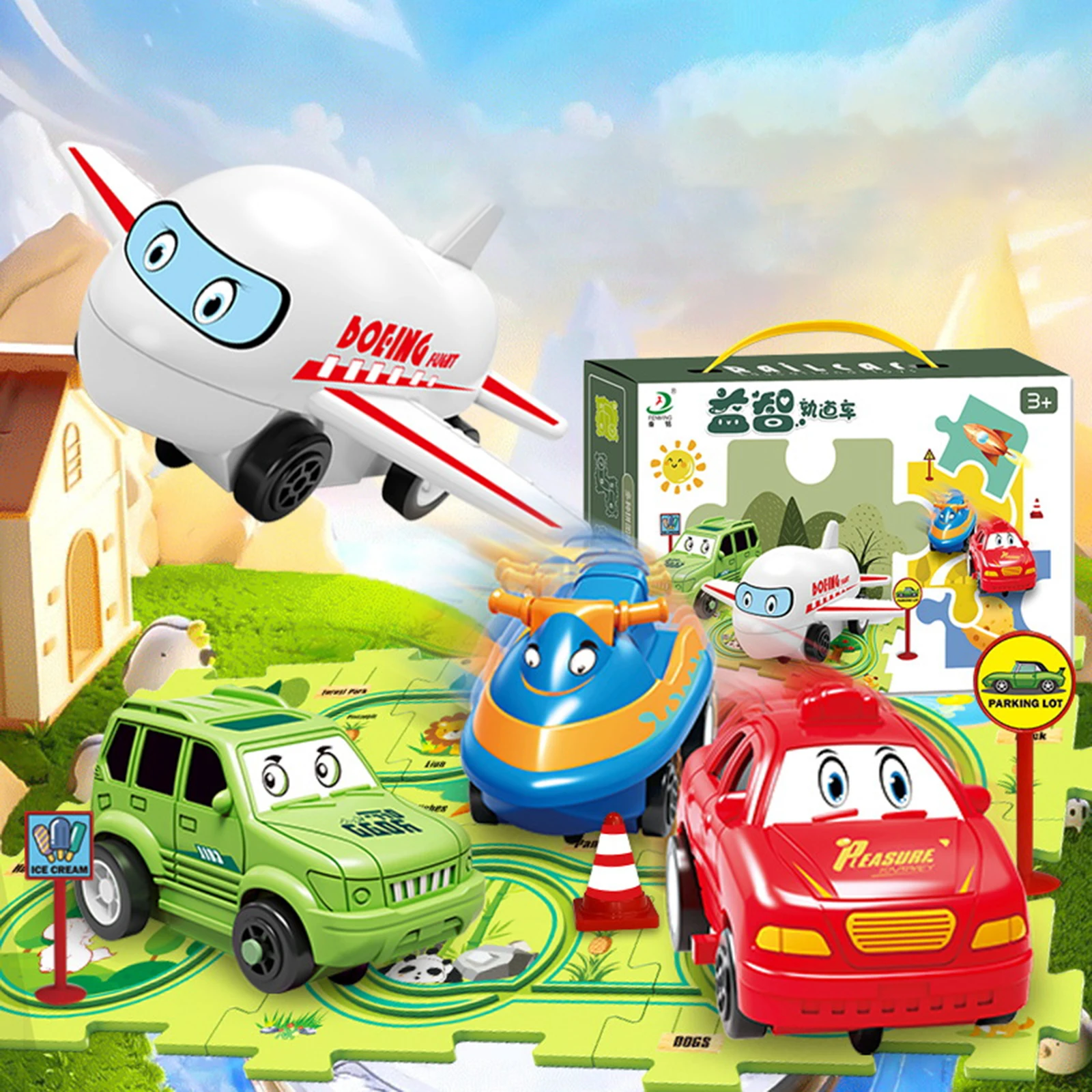 Детский электрический игровой  – обзор и цена Board Game Race Track