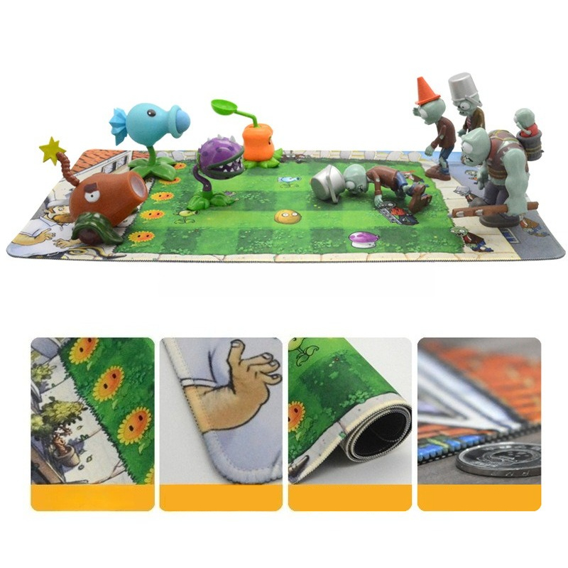 Игровой коврик Plants vs. Zomb – обзор и цена Board Game Zombicide