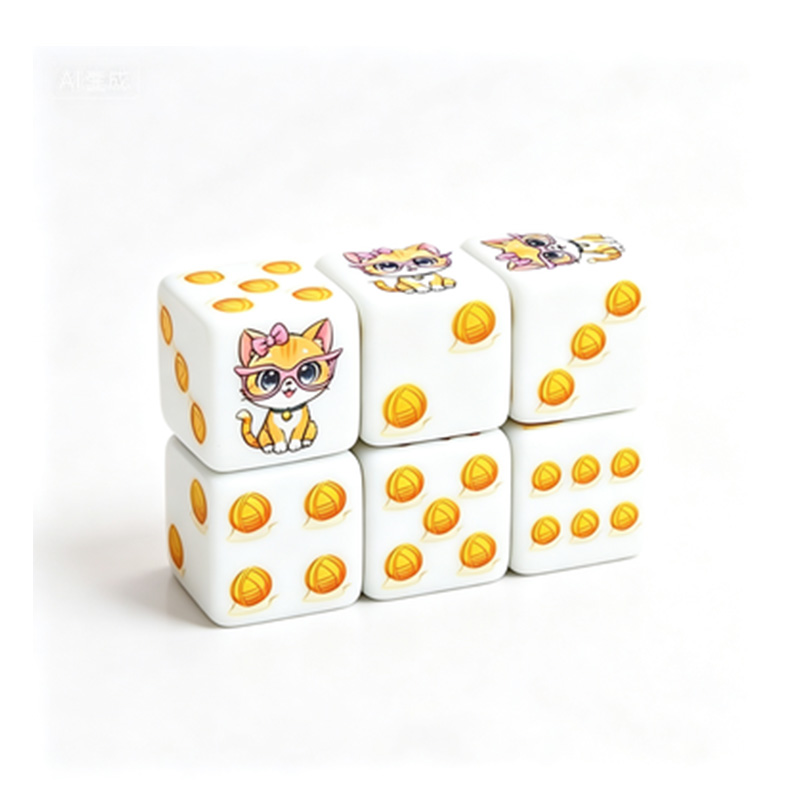 Набор из 6 многогранных играль – обзор и цена Board Game Print