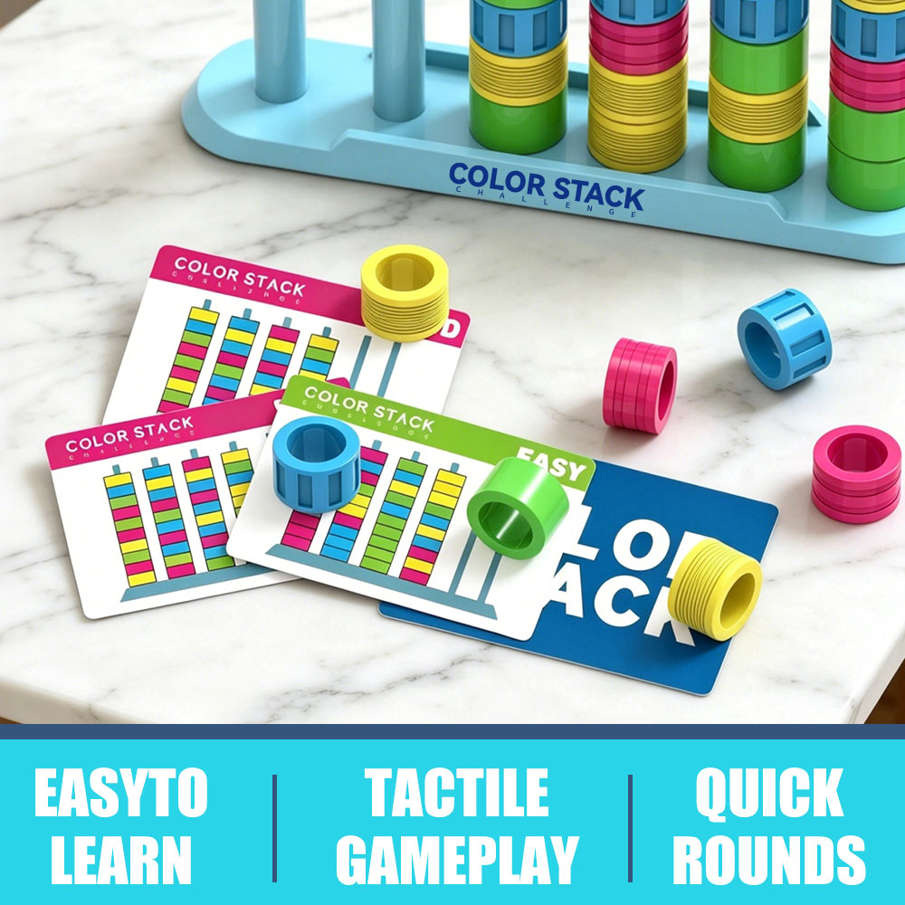 Color Stack Challenge — быстро – обзор и цена Board Game Strategi