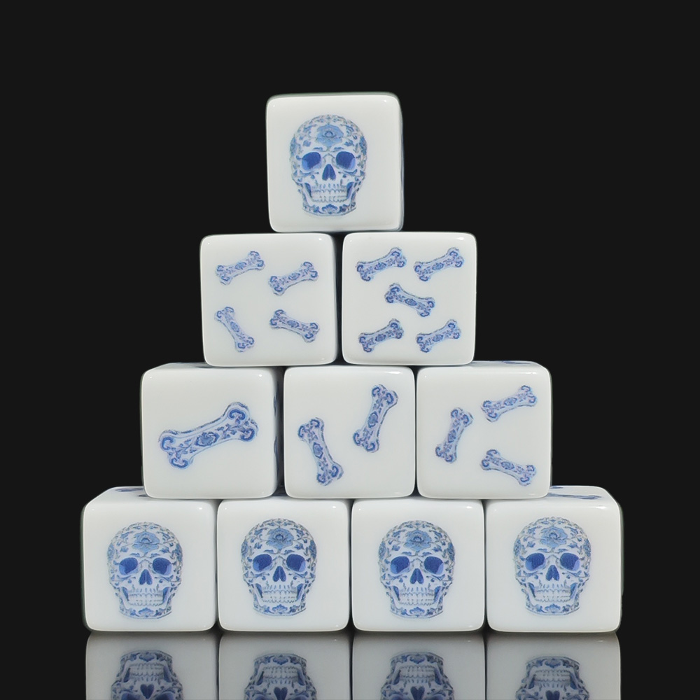 Набор из 12 акриловых игральны – обзор и цена Board Game Print