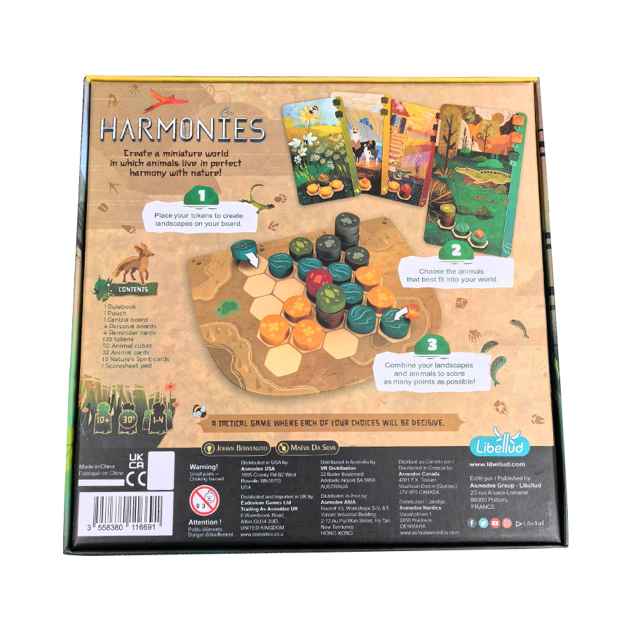 Harmonies - Настольные игры -  – обзор и цена Board Game Print