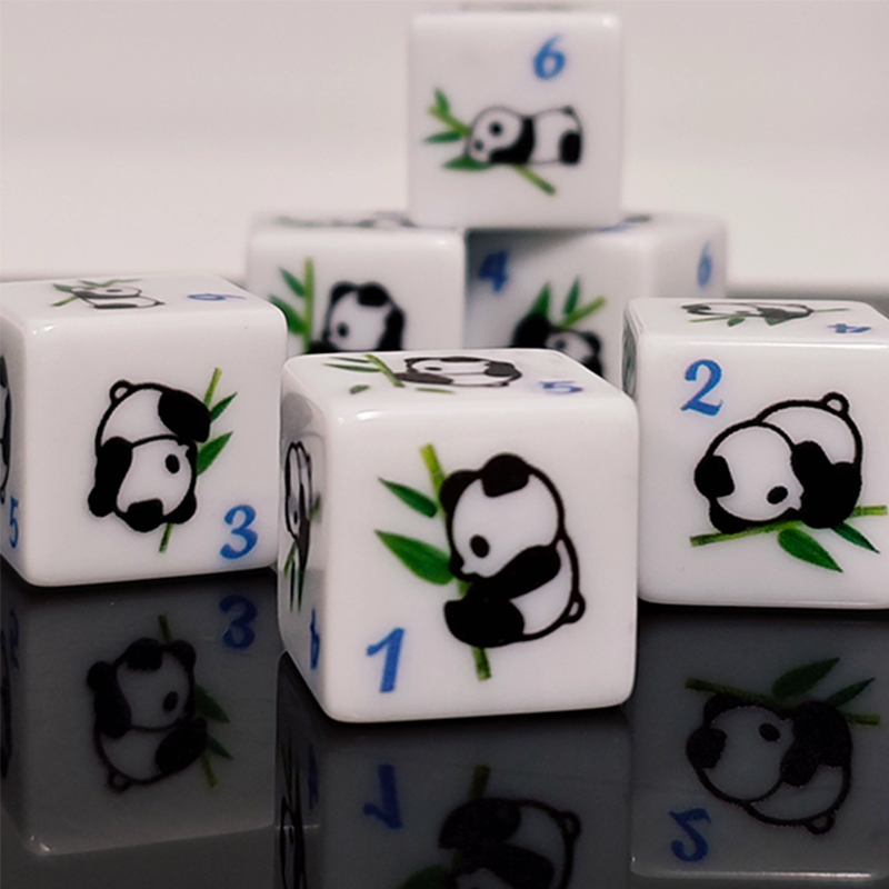 6-сторонние игровые кости с пр – обзор и цена Board Game Print