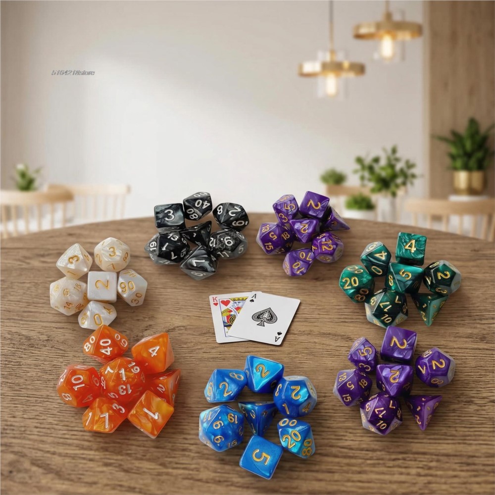 Набор из 7 штук: Набор кубиков – обзор и цена Board Game Impostor