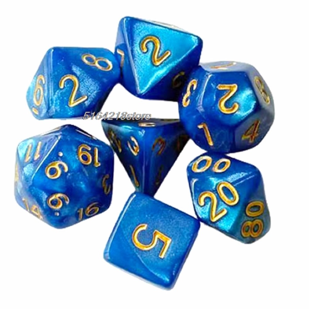 Набор из 7 штук: Набор кубиков – обзор и цена Board Game Impostor